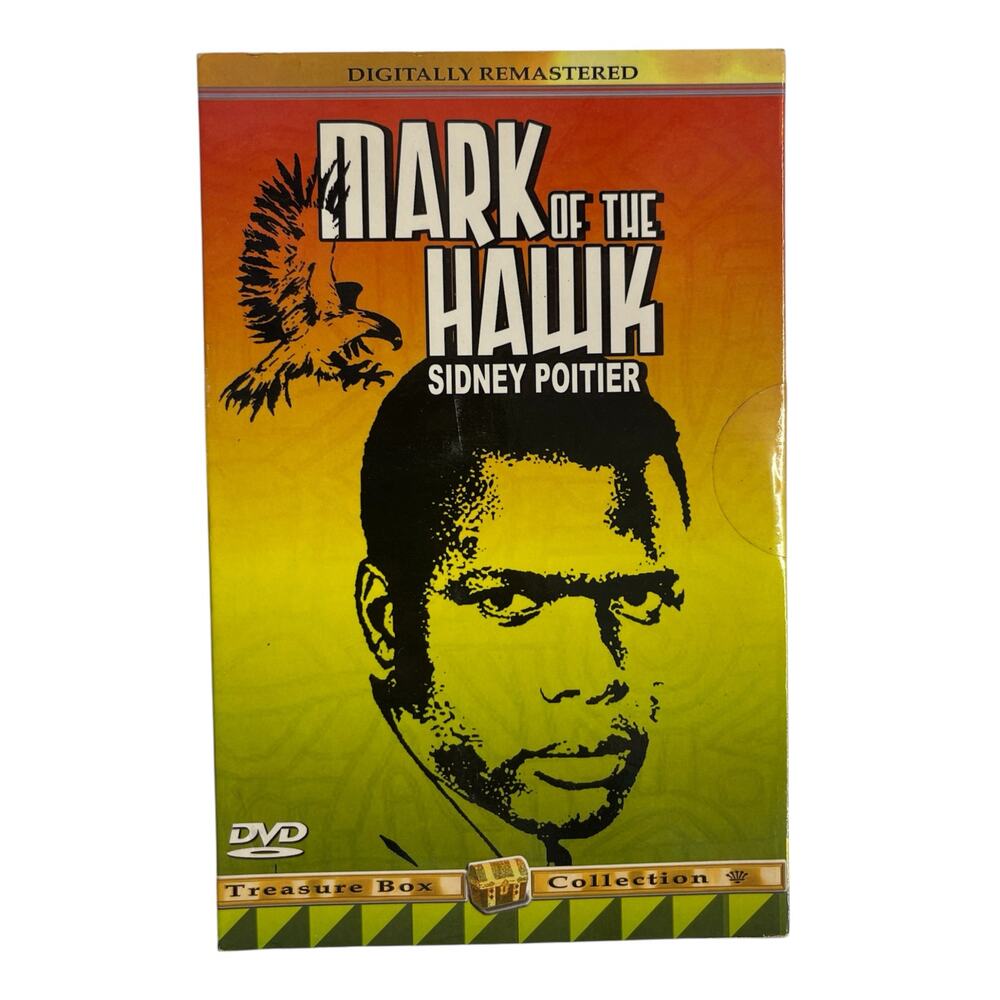 VTG Mark of the Hawk Sidney Poitier Treasure Box Collection Digitally Remastered
